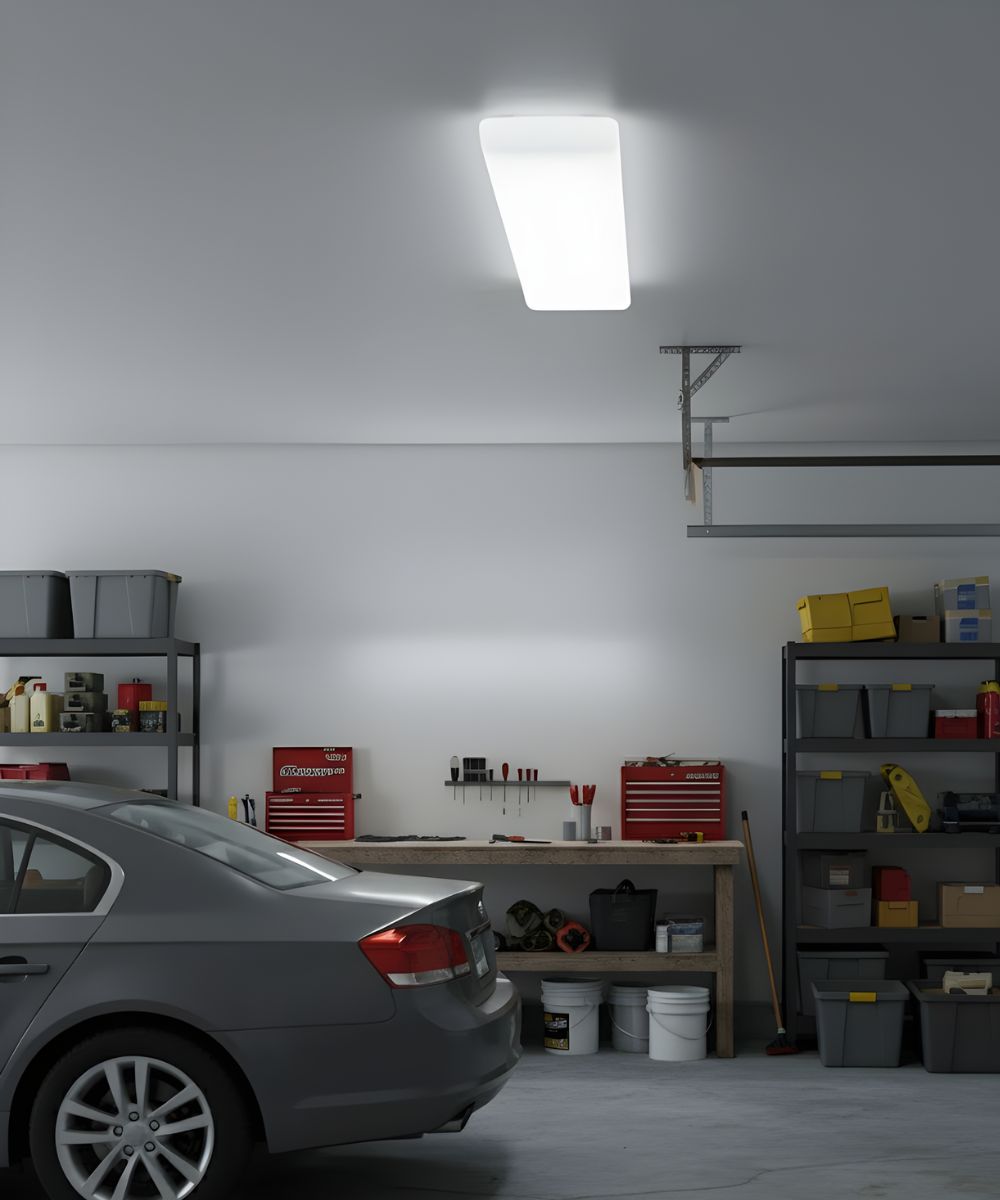 RP Lighting Cloud 1-Light Integrated LED Puff Ceiling Light, 52"W