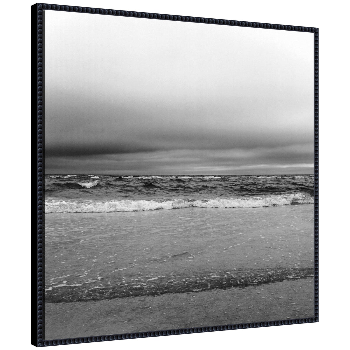 Sylvie Life Is A Beach Framed Canvas by Stephanie Klatt