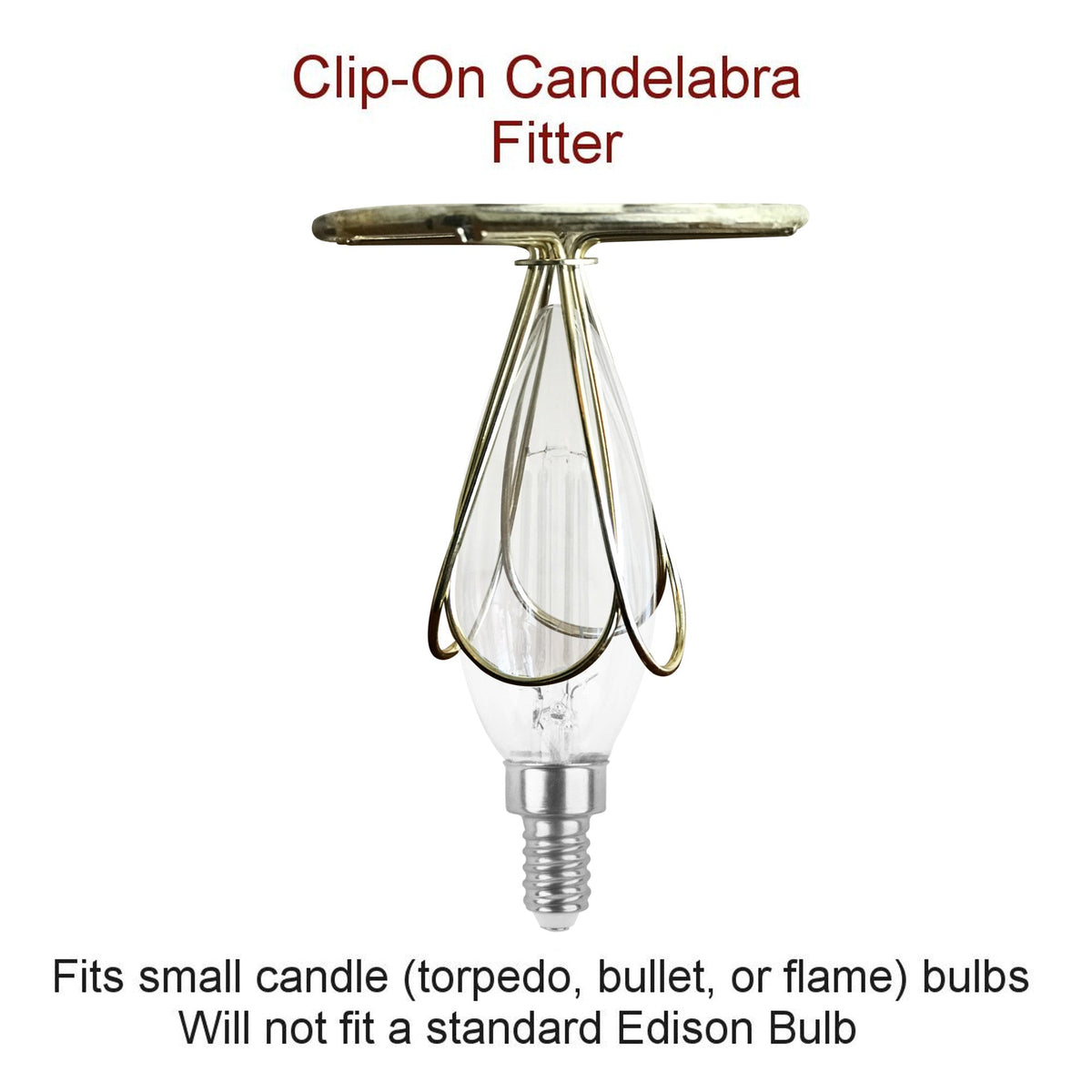 Home Concept Set of 6 Chocolate Burlap Chandelier Lamp Shade - 6"W x 5" Slant Height