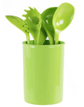 6-Piece Kitchen Utensil Set with Holder, Lime