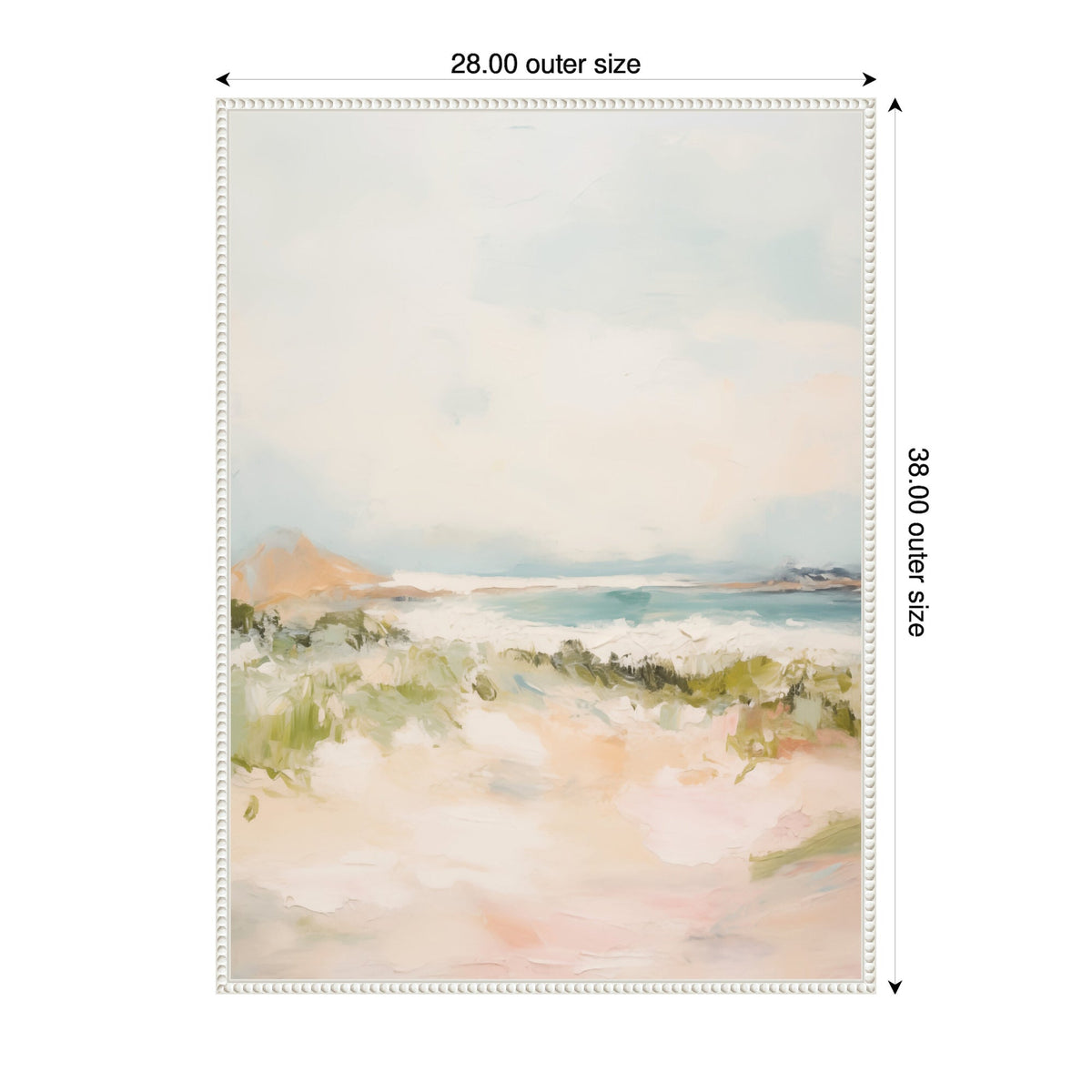 Tranquil Landscape III expansion by Amy Lighthall Framed Canvas Wall Art Print