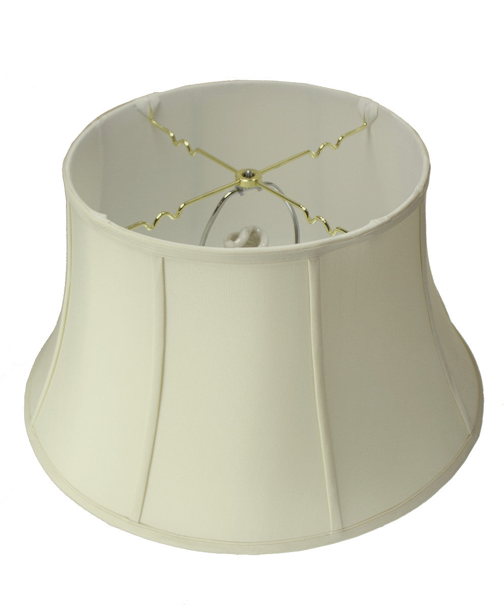Home Concept Eggshell Floor Shantung Lamp Shade - 19"W x 11" Slant Height
