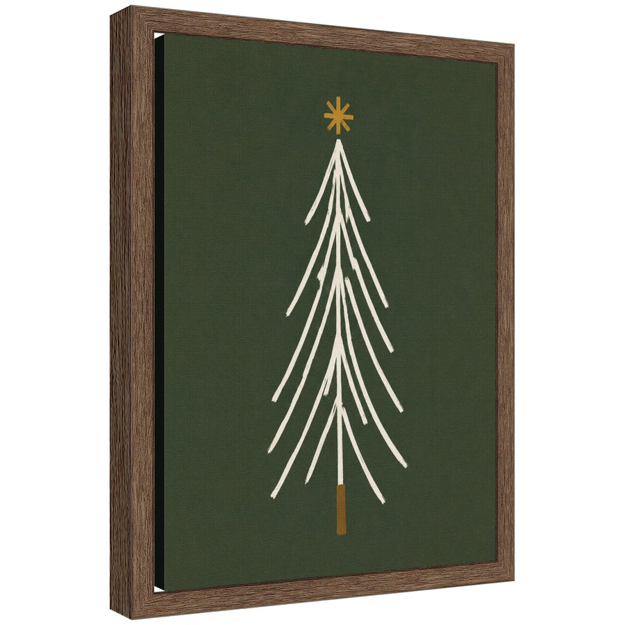 Minimalist Tree by Laura Moss Framed Canvas Wall Art Print