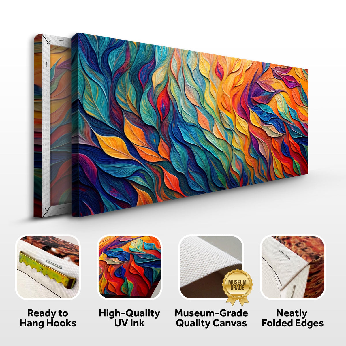 Chroma Whispers Canvas Wall Art