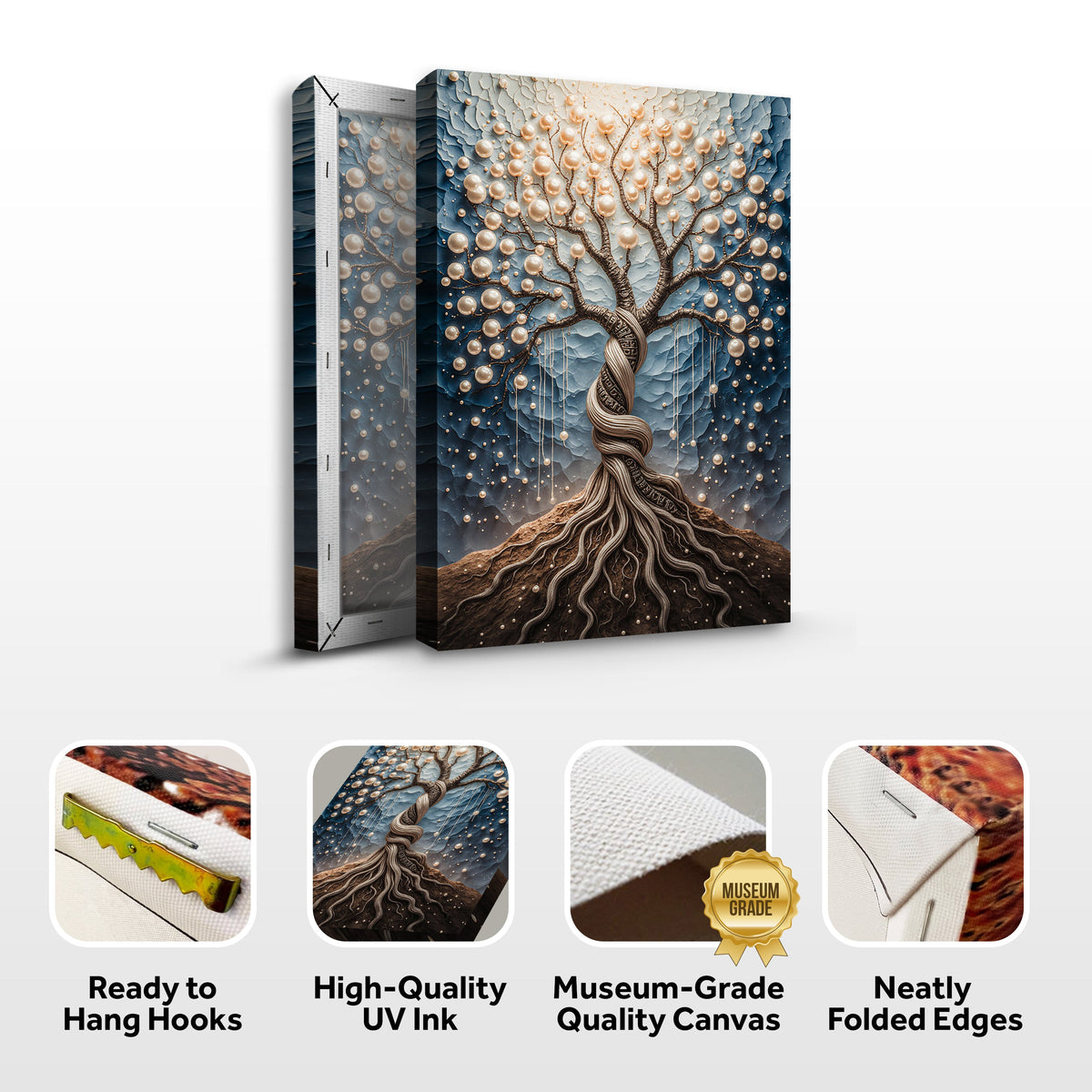 The Pearl Tree Canvas Wall Art