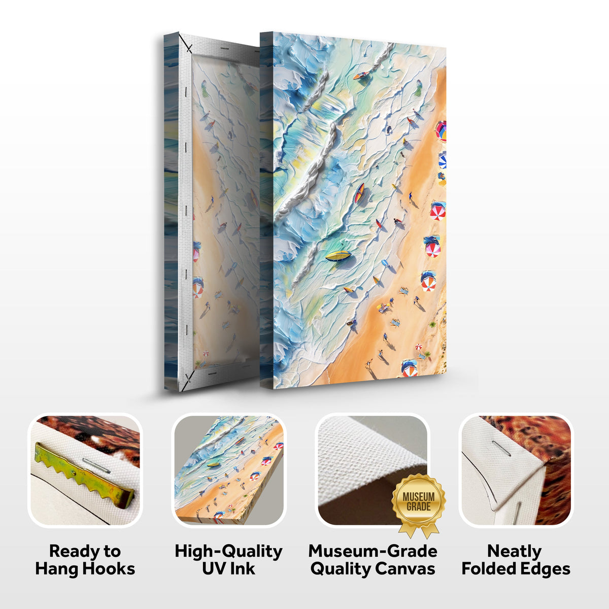 Beach Days Canvas Wall Art III