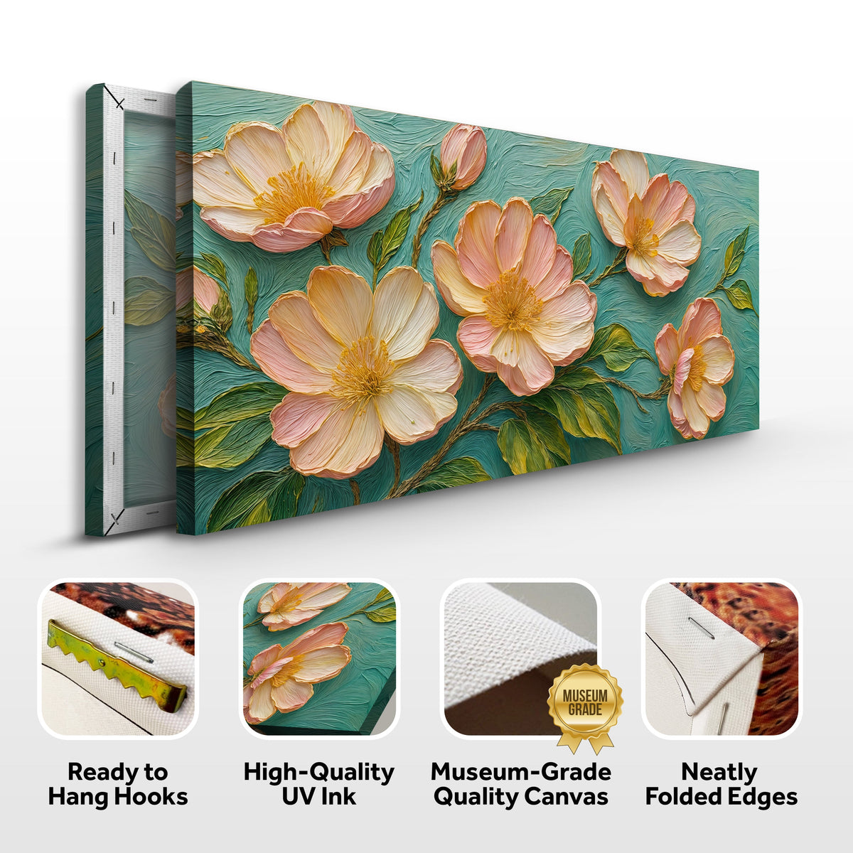 Blossoms Serenade Canvas Wall Art