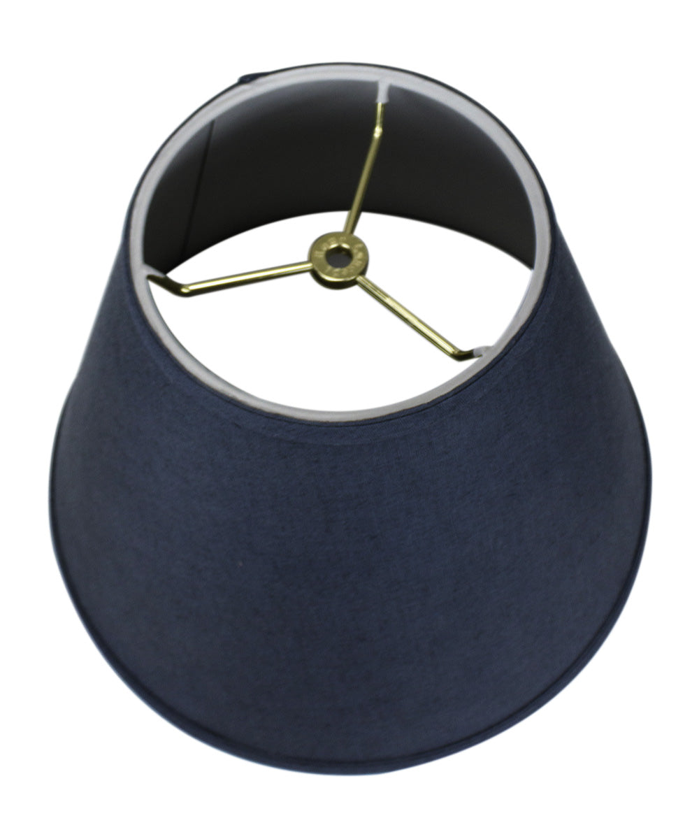 Home Concept Empire Hardback Lamp Shade Textured Slate - 16"W x 12" Slant Height, Spider Fitter