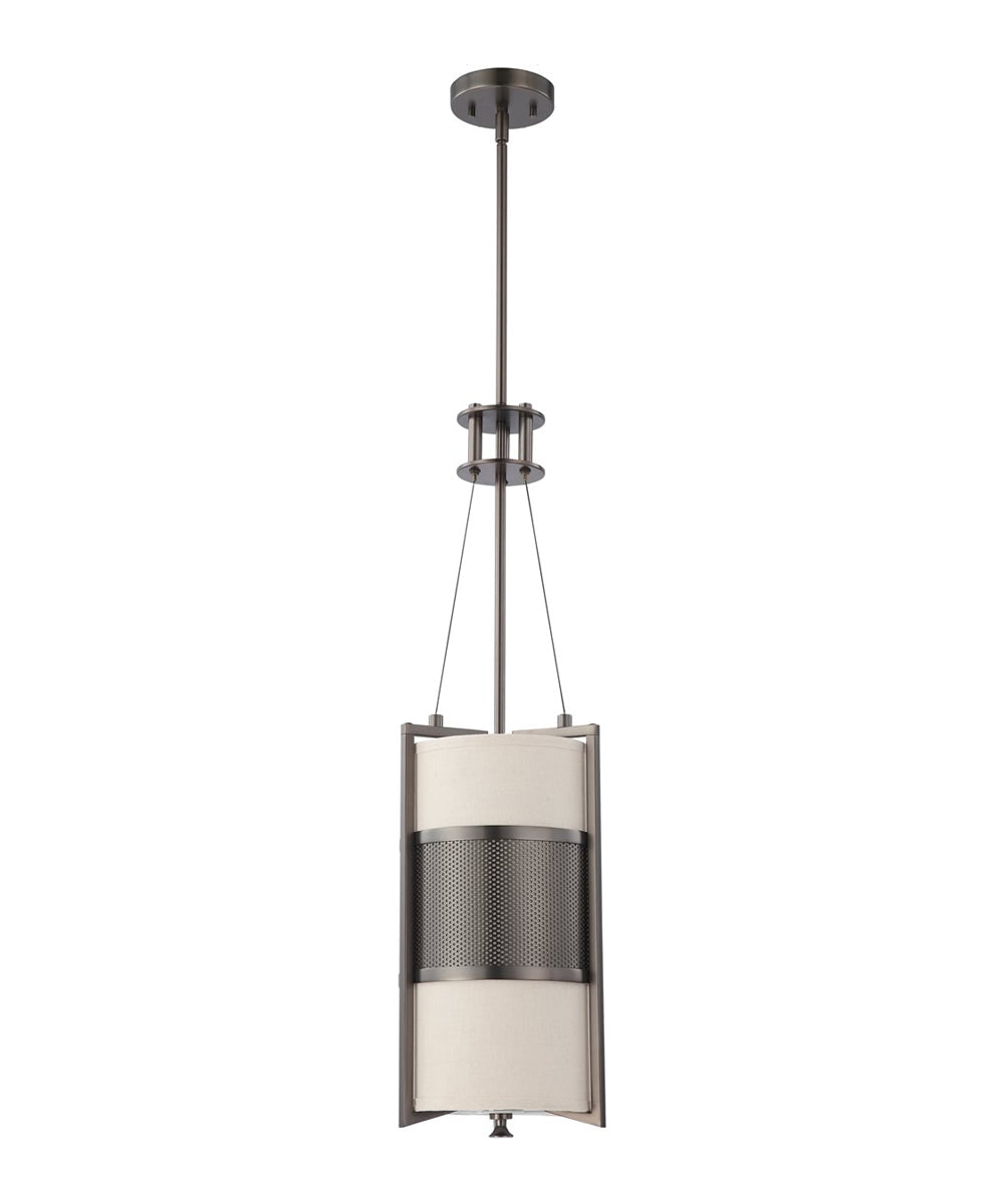 Nuvo Lighting Diesel 1-Light LED Pendant Light, Hazel Bronze, 10"W