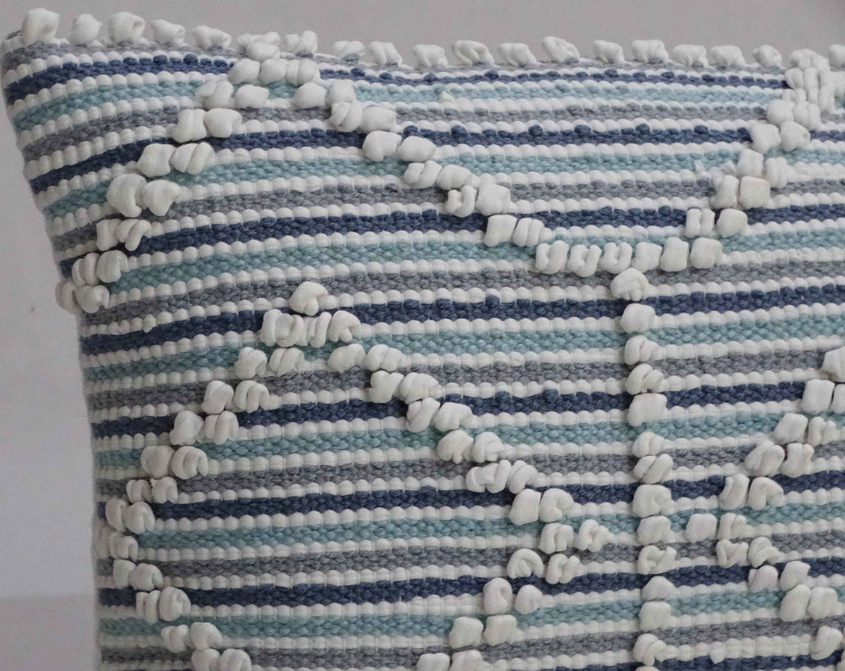 Modern Handwoven 14"X 24" Throw Pillow