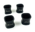 Vibhsa Christmas Napkin Rings Set of 4