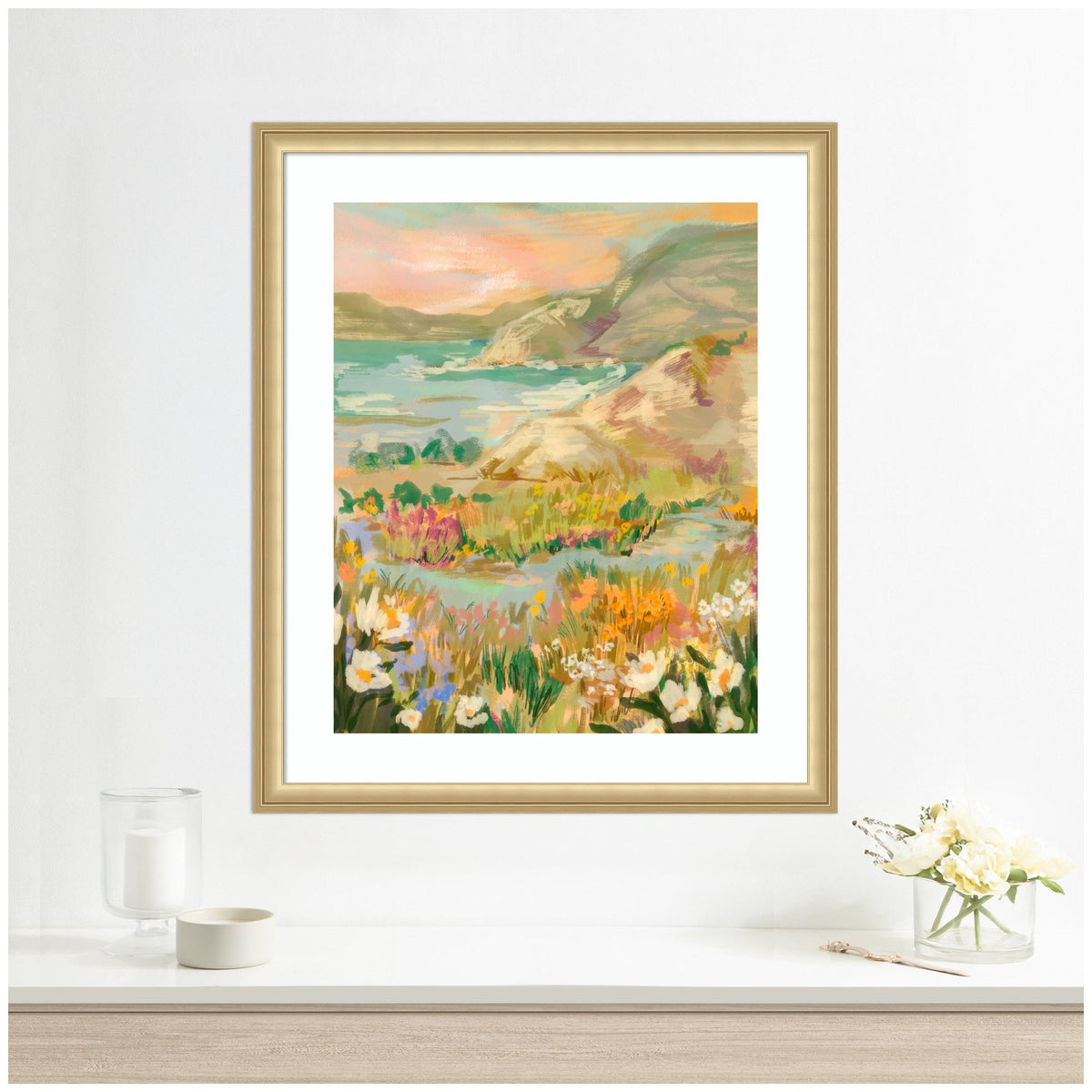 Framed Art Landscape 4 by Annie Quigley