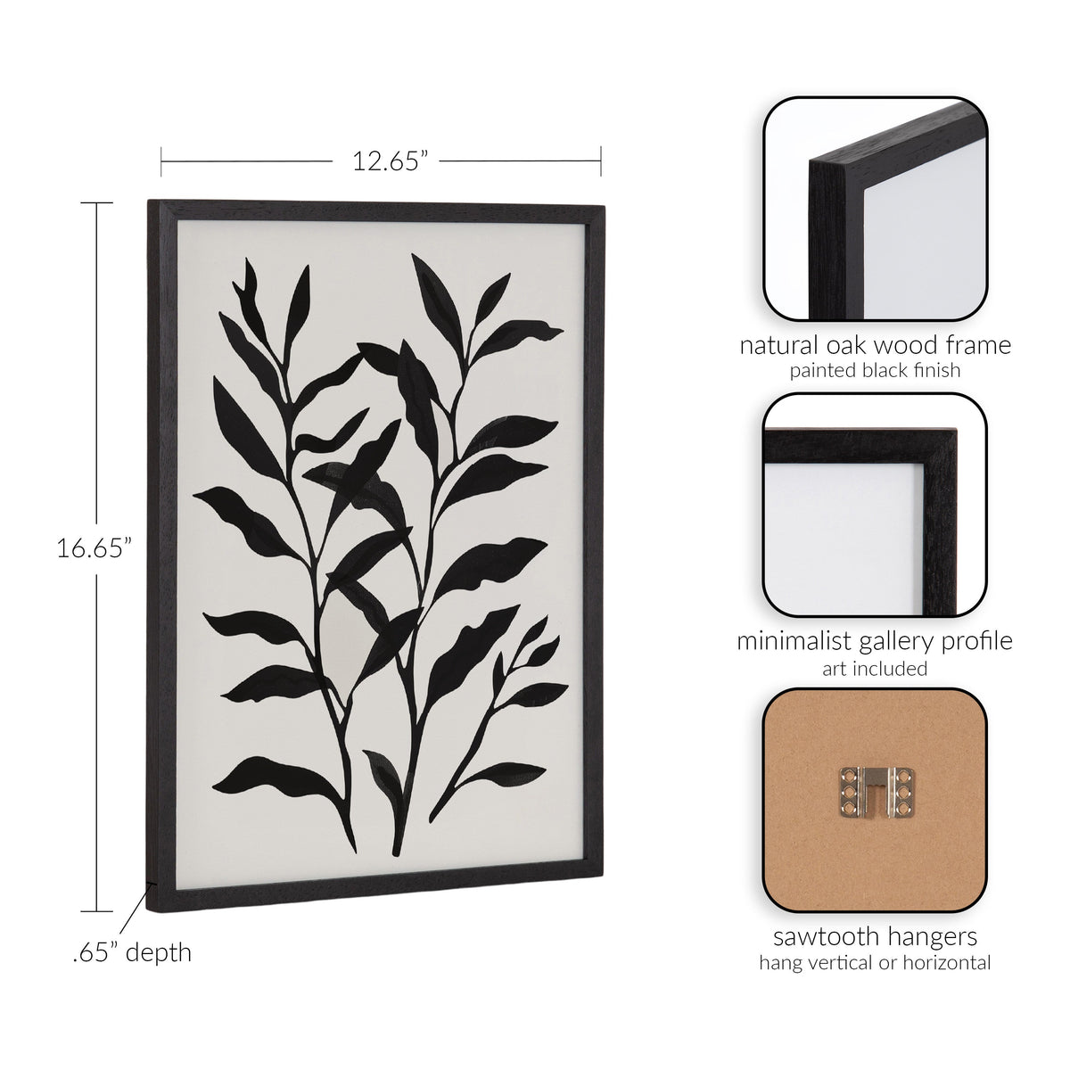 Gallery Modern Botanical Matisse Inspired Silhouette Print by The Creative Bunch Studio