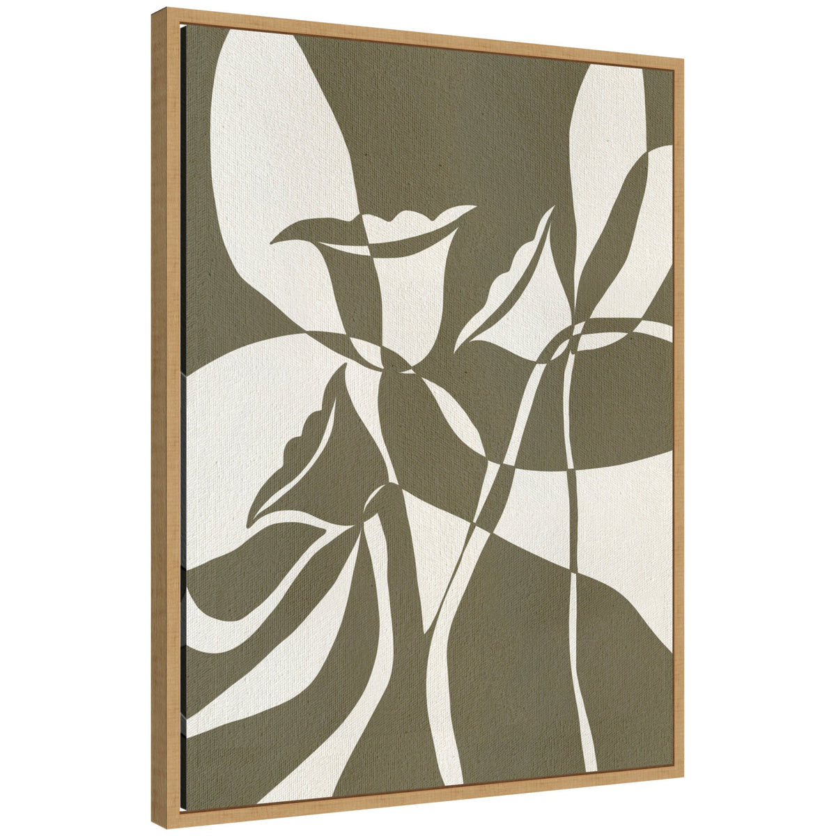 Sylvie Bound by Beauty 4 Framed Canvas by Shatha Al Dafai