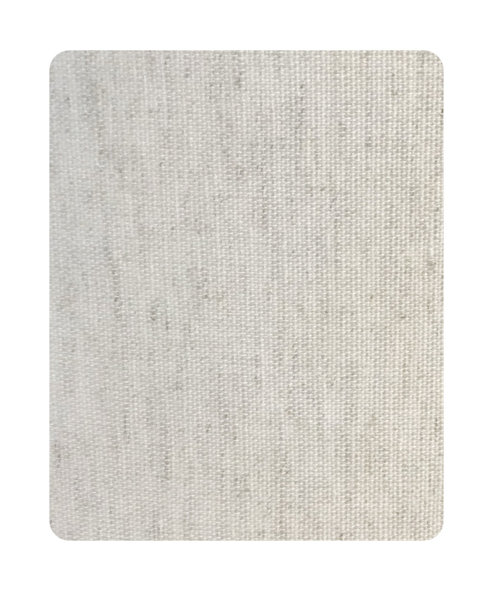 Home Concept Moderne Flush Mount Conversion Kit 14"w Rounded Corner Square Oatmeal Drum Shade