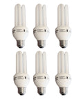 VisionMax 18W Full Spectrum CFL Replacement Light Bulbs, Standard E26 Base, 6-Pack