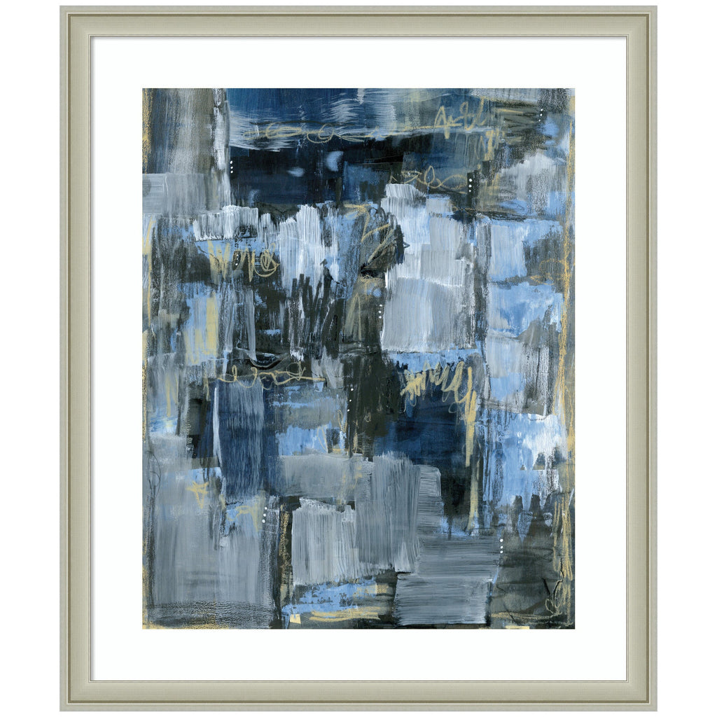 Framed Art Thunder Only Happens When its Raining by Leah Nadeau