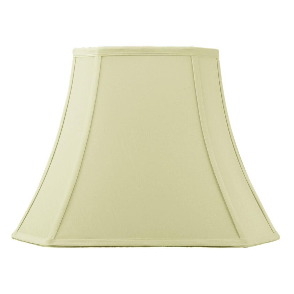 Home Concept Square Cut Corner Lamp Shade Eggshell - 16"W x 12" Slant Height