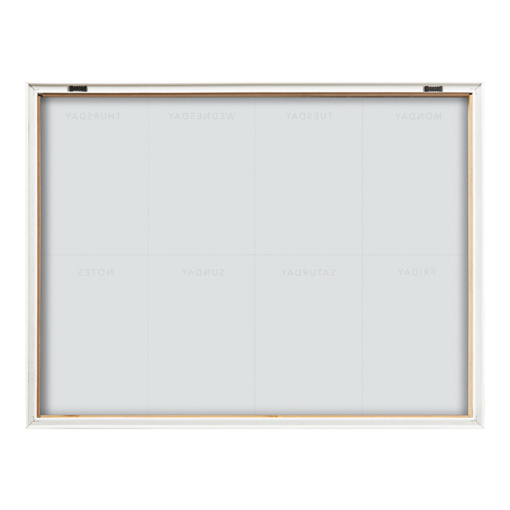 Blake This Week Framed Glass Dry-Erase Weekly Planner by The Creative Bunch Studio