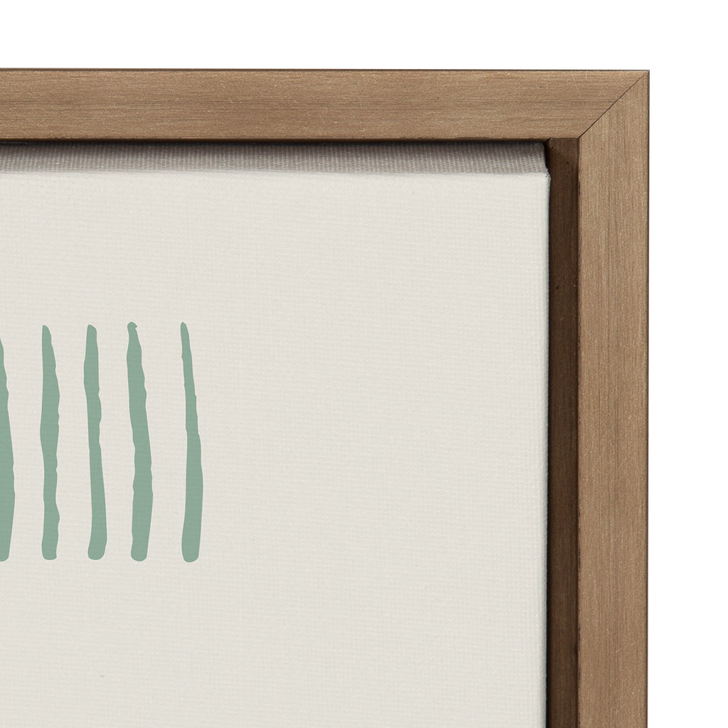 Sylvie Thinking of You Framed Canvas by Rachel Lee 3 Birdies Studio