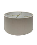 Textured Oatmeal Hardback Drum Lampshade 14"x14"x7"