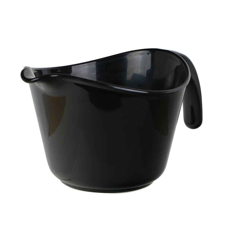 Reston Lloyd Melamine Batter Bowl with Pour Spout and Detachable Handle, Black