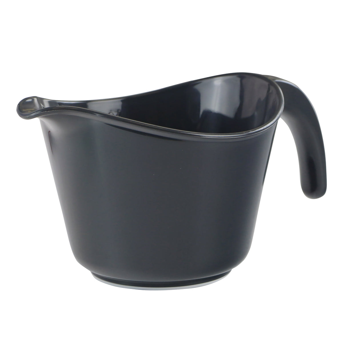 Reston Lloyd Melamine Batter Bowl with Pour Spout and Detachable Handle, Charcoal