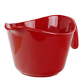 Reston Lloyd Melamine Batter Bowl with Pour Spout and Detachable Handle, Red
