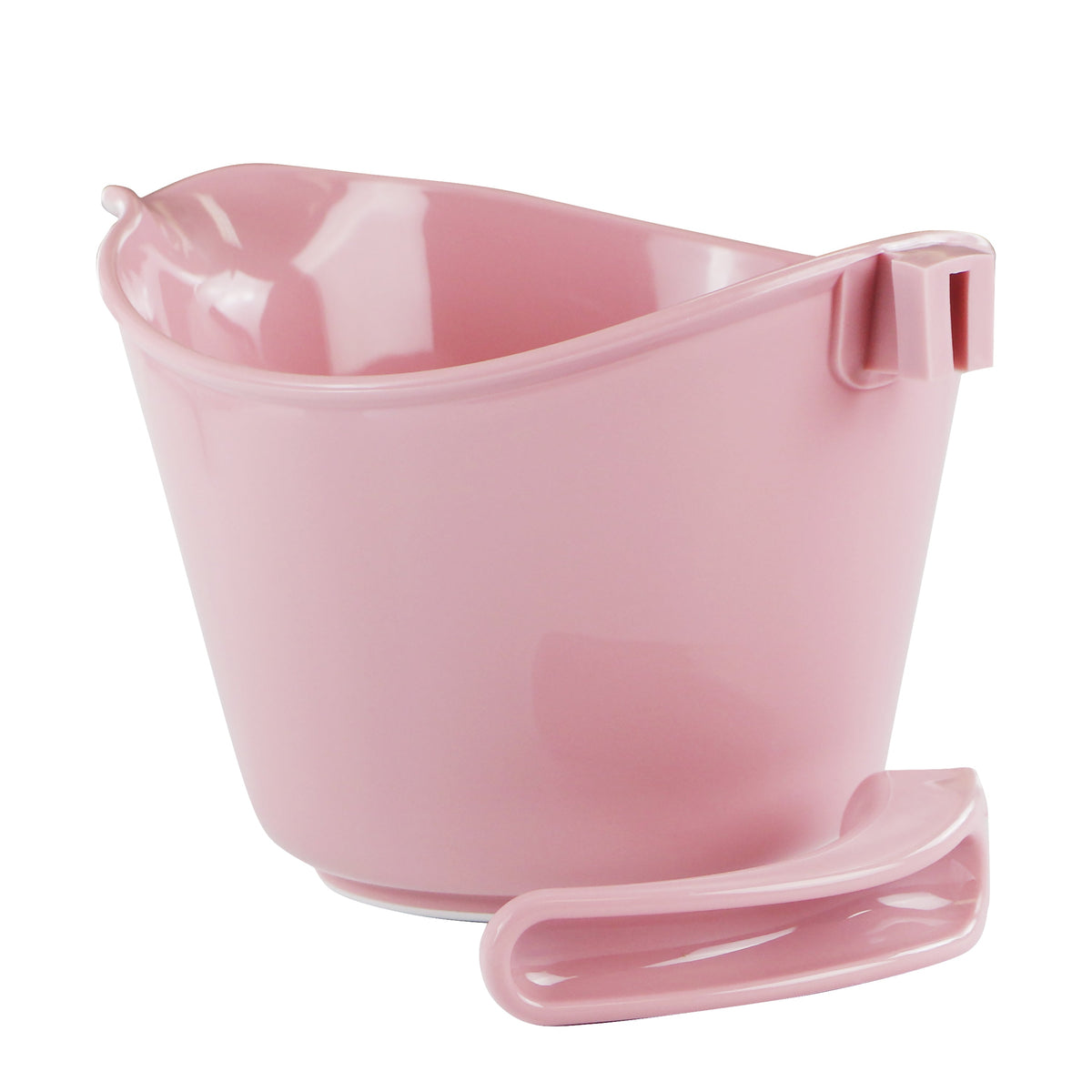 Reston Lloyd Melamine Batter Bowl with Pour Spout and Detachable Handle, Pink
