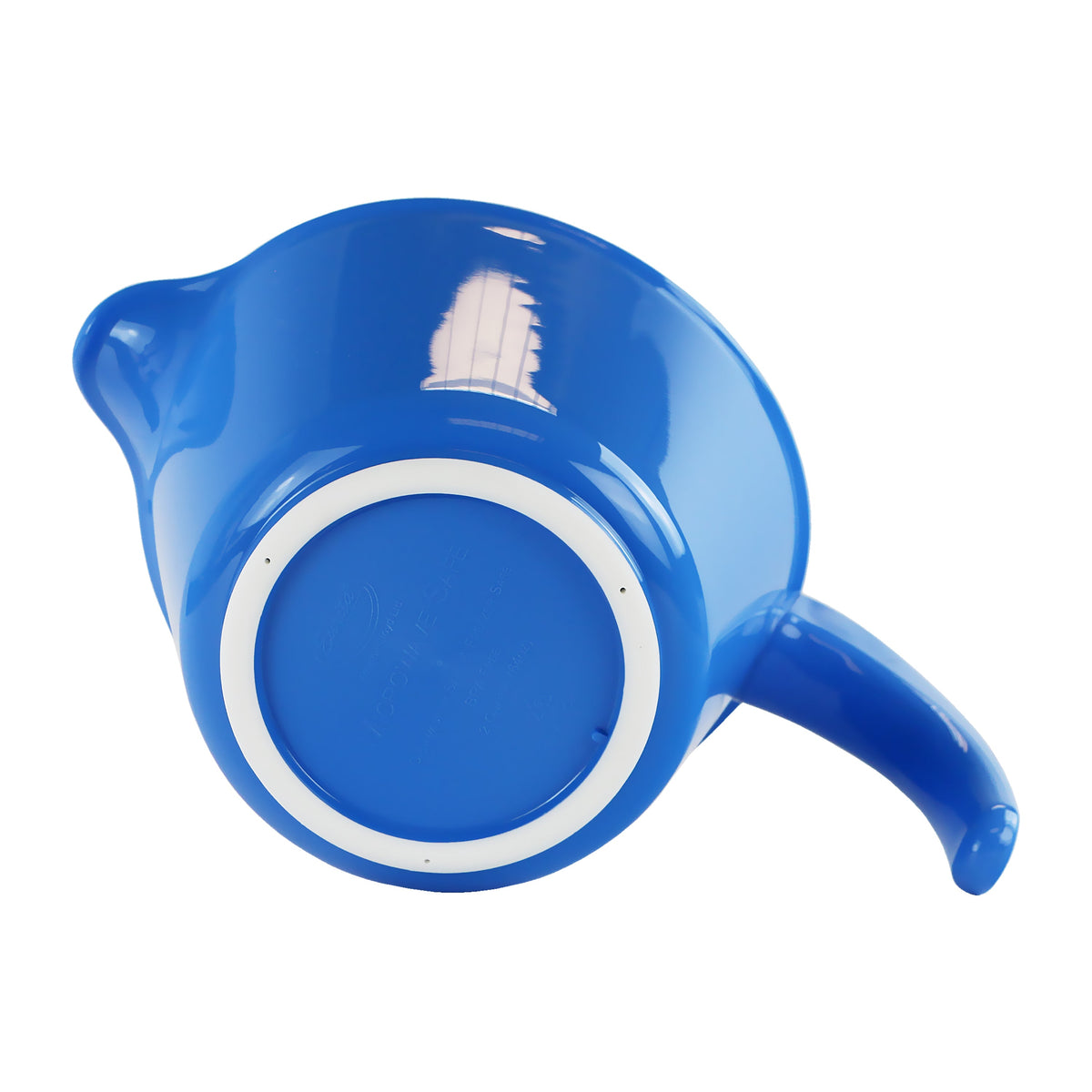 Reston Lloyd Melamine Batter Bowl with Pour Spout and Detachable Handle, Azure