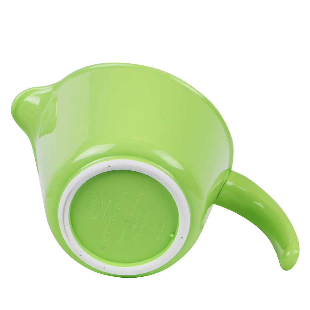 Reston Lloyd Melamine Batter Bowl with Pour Spout and Detachable Handle, Lime