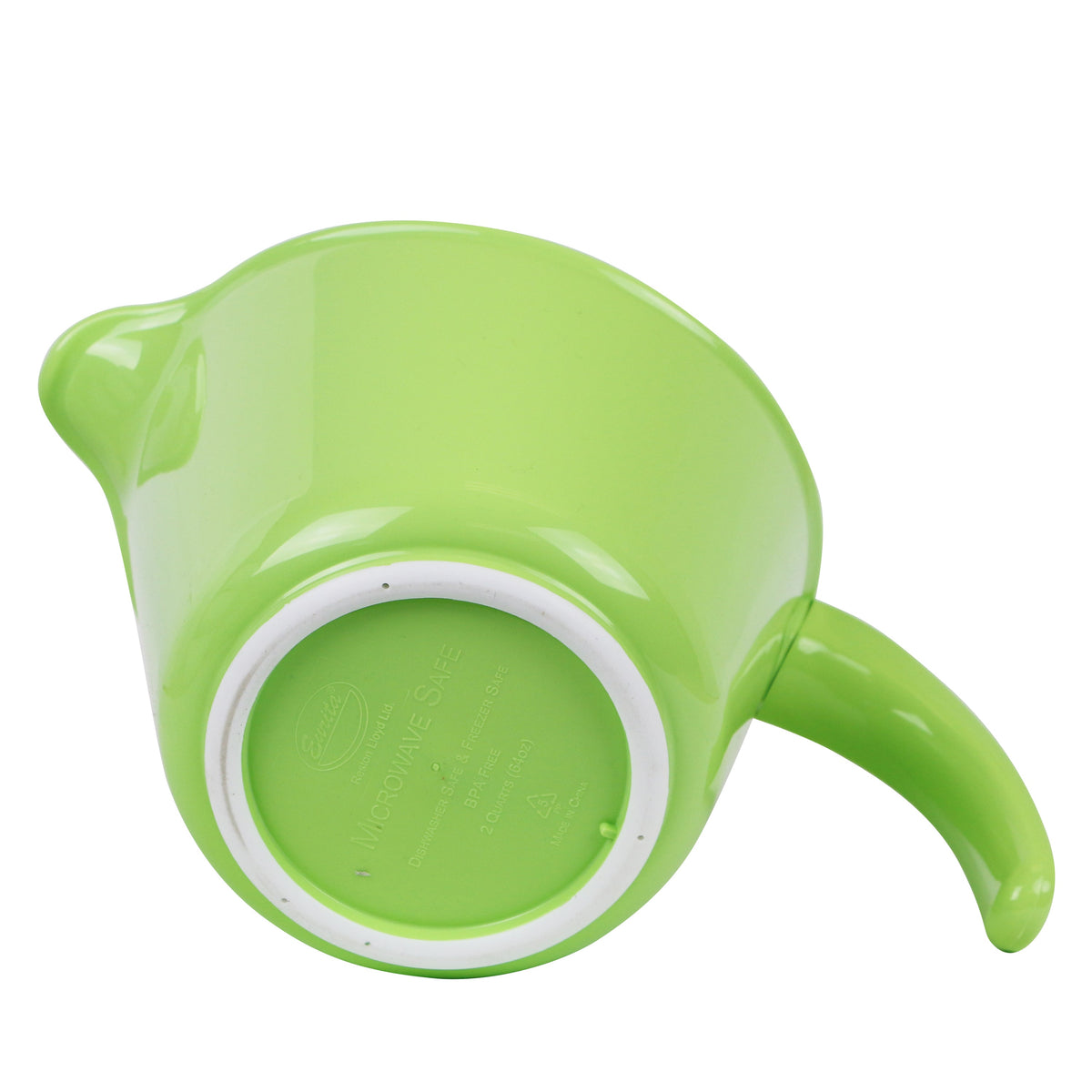 Reston Lloyd Melamine Batter Bowl with Pour Spout and Detachable Handle, Lime