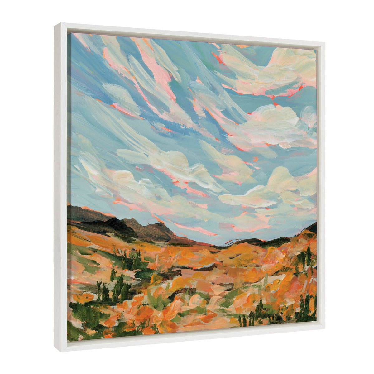 Sylvie California Framed Canvas by Emily Kenney