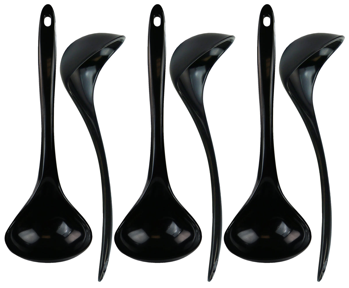 Melamine Ladle,  Black