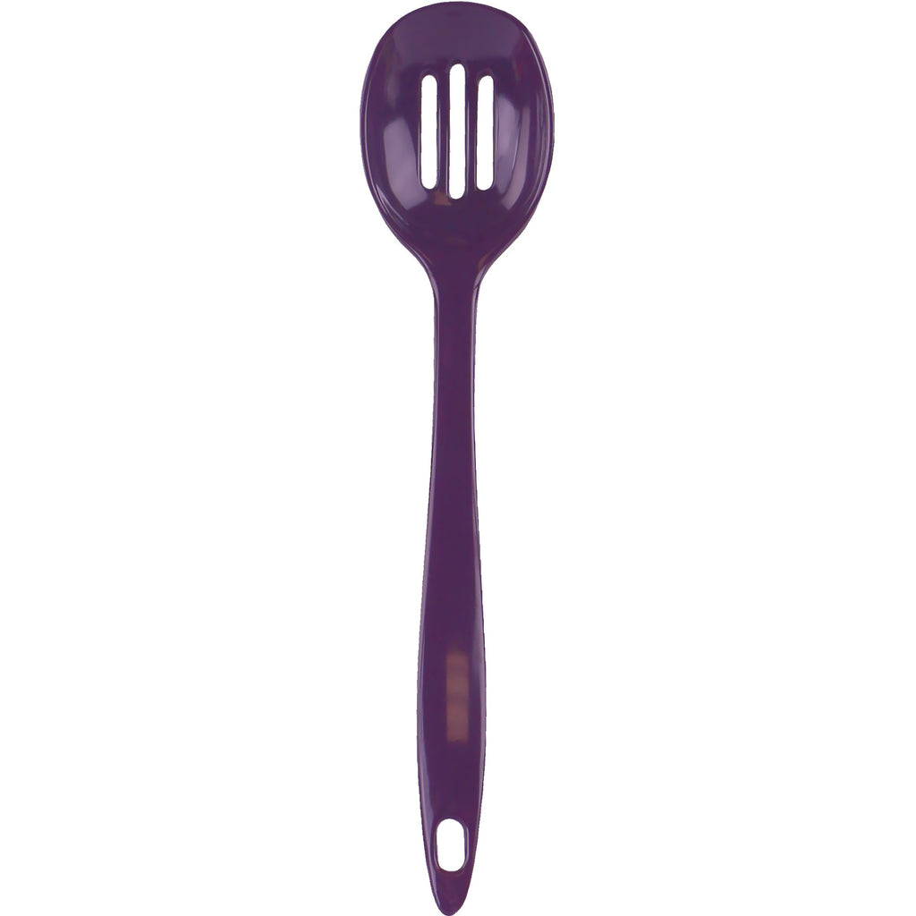 Melamine Slotted Spoon,  Plum