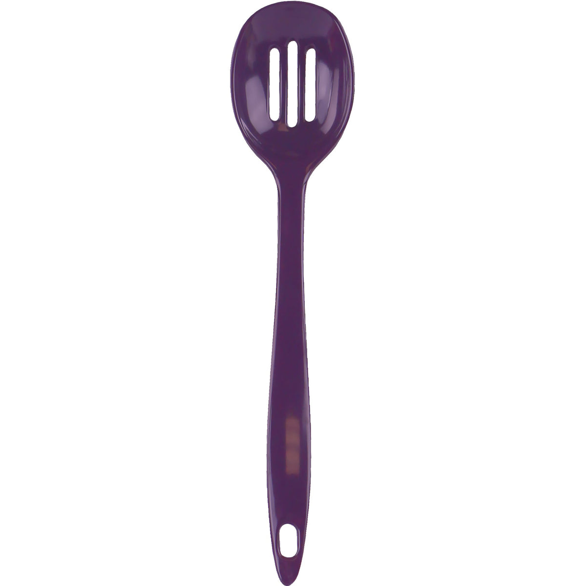 Melamine Slotted Spoon,  Plum
