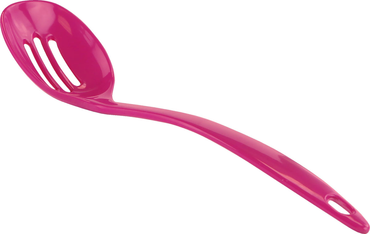 Melamine Slotted Spoon,  Magenta