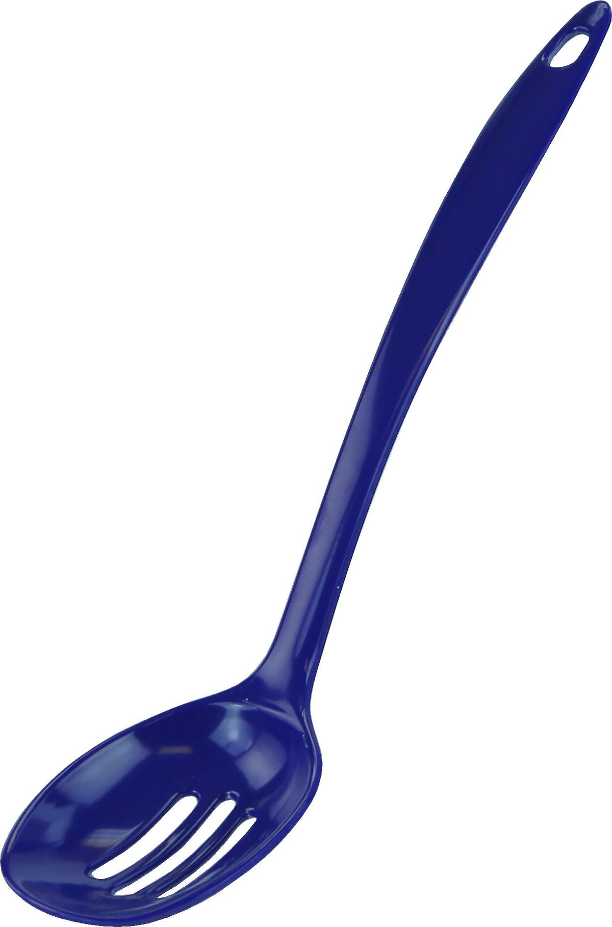 Melamine Slotted Spoon, Indigo