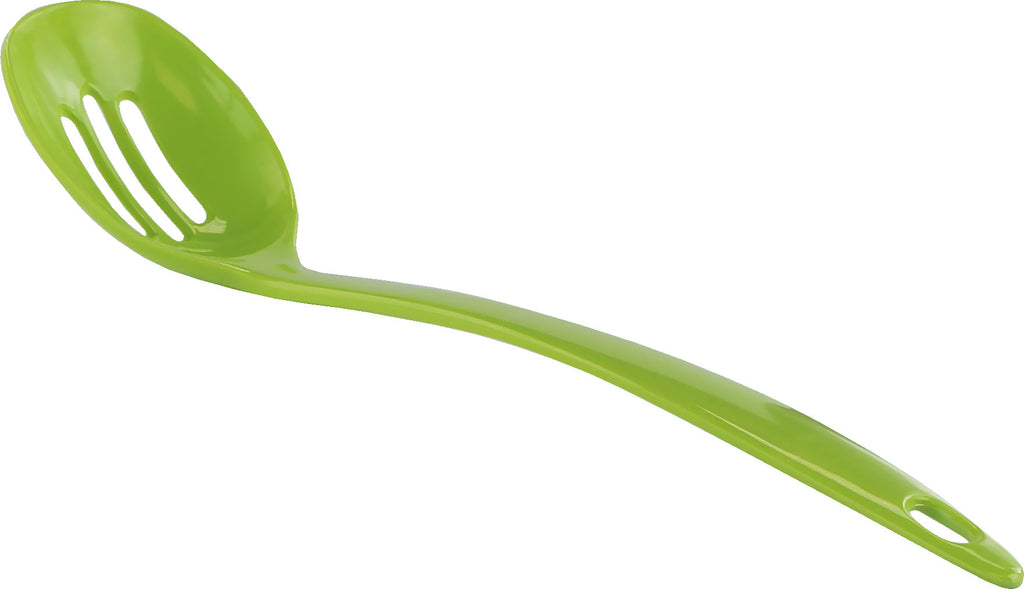 Melamine Slotted Spoon,  Lime
