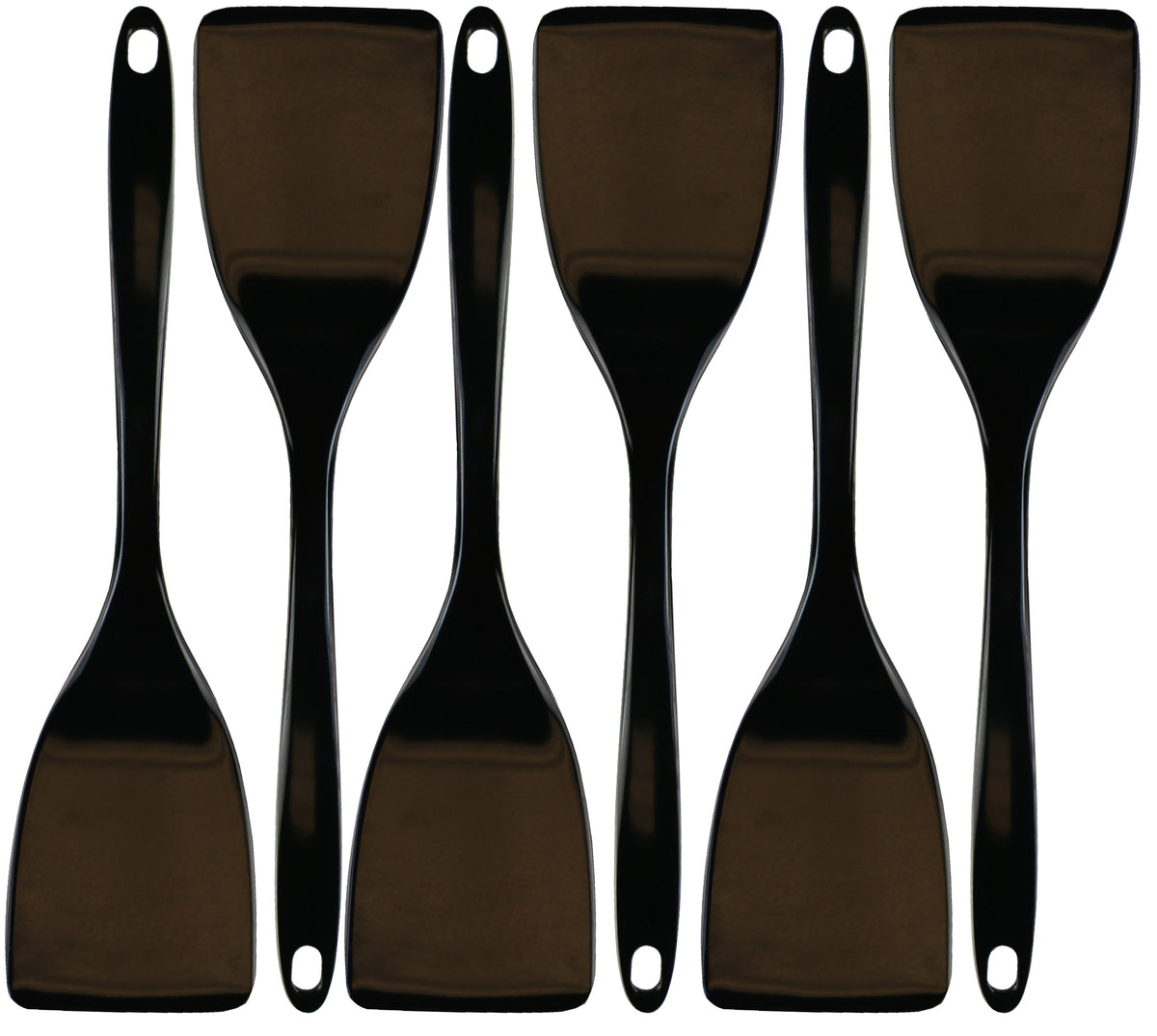 Melamine Spatula,  Black