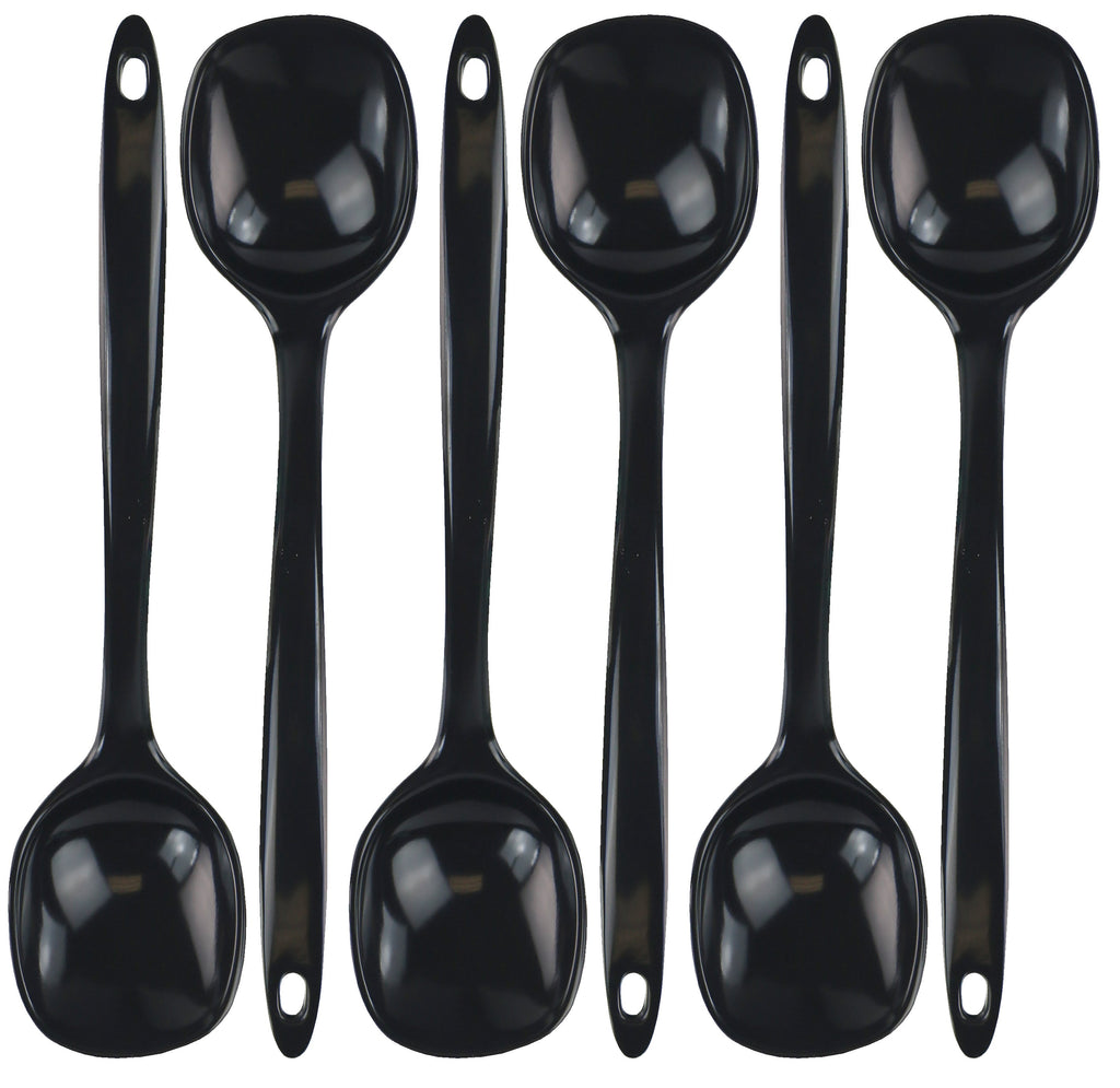 Melamine Spoon,  Black