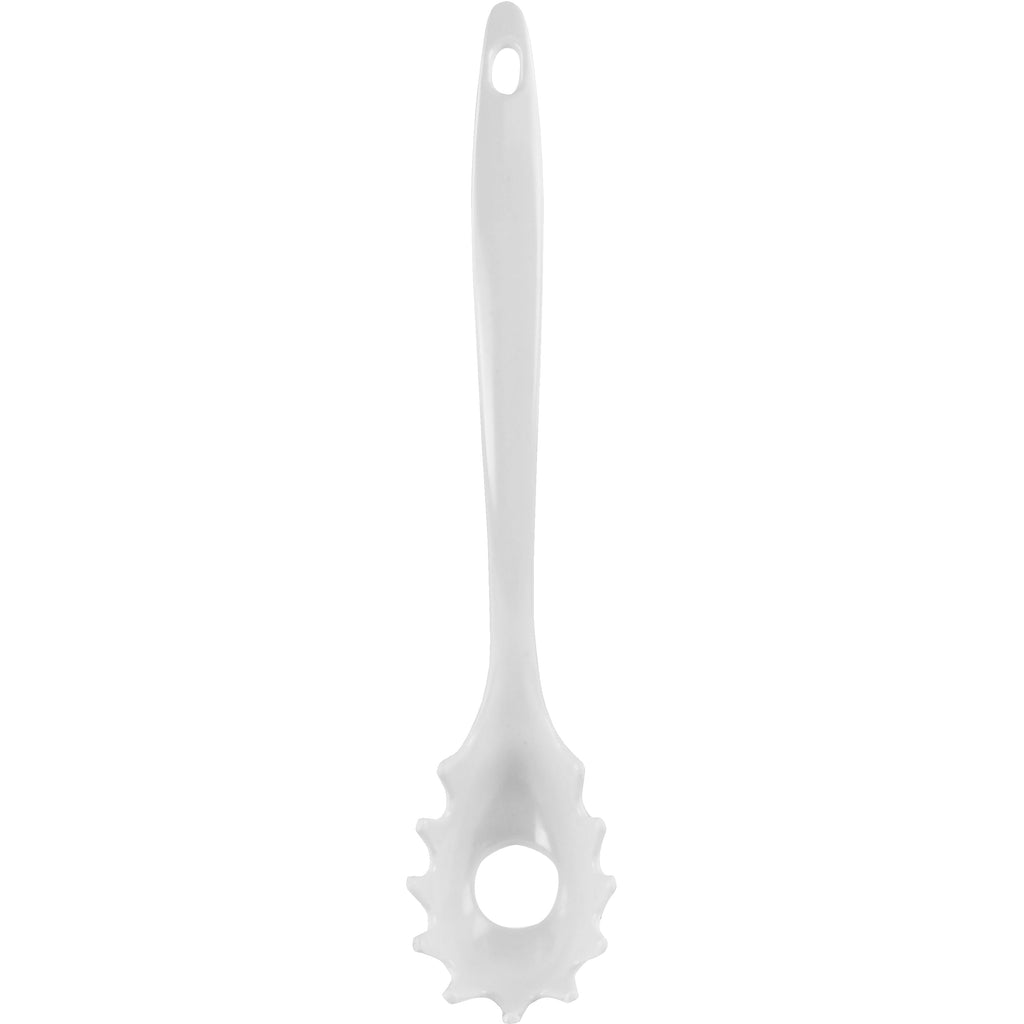 Melamine Spaghetti Fork, White