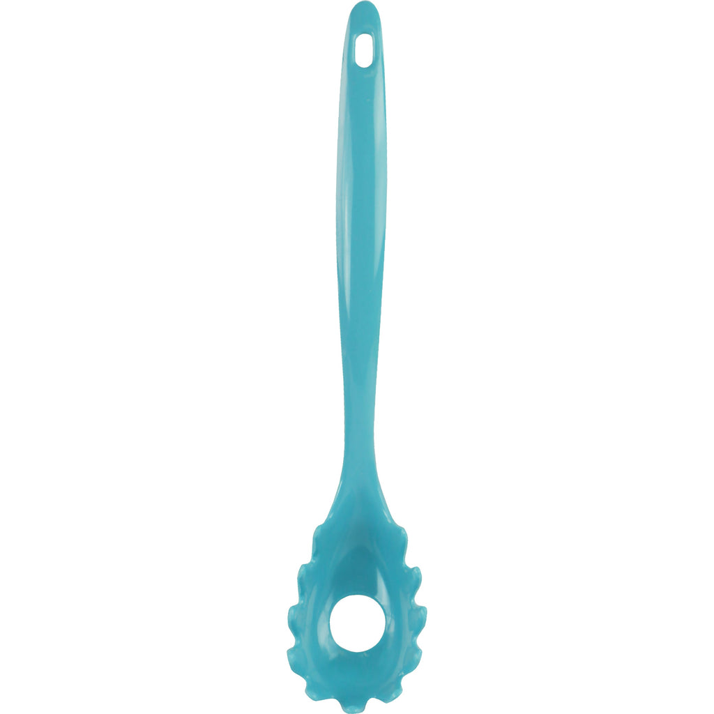 Melamine Spaghetti Fork, Turquoise