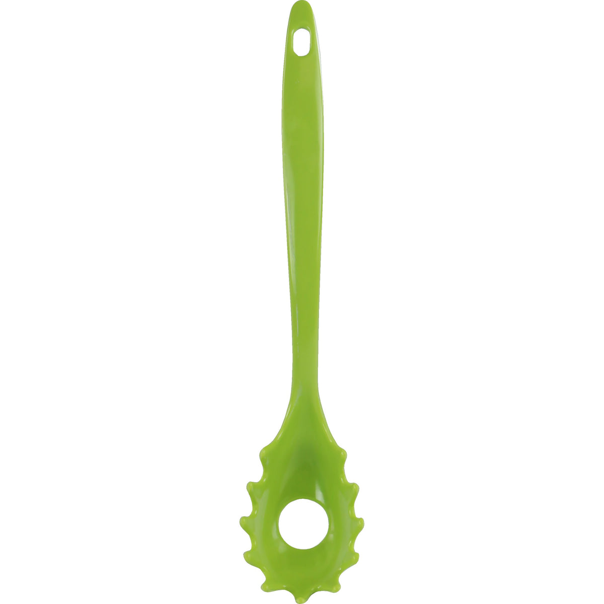 Melamine Spaghetti Fork, Lime