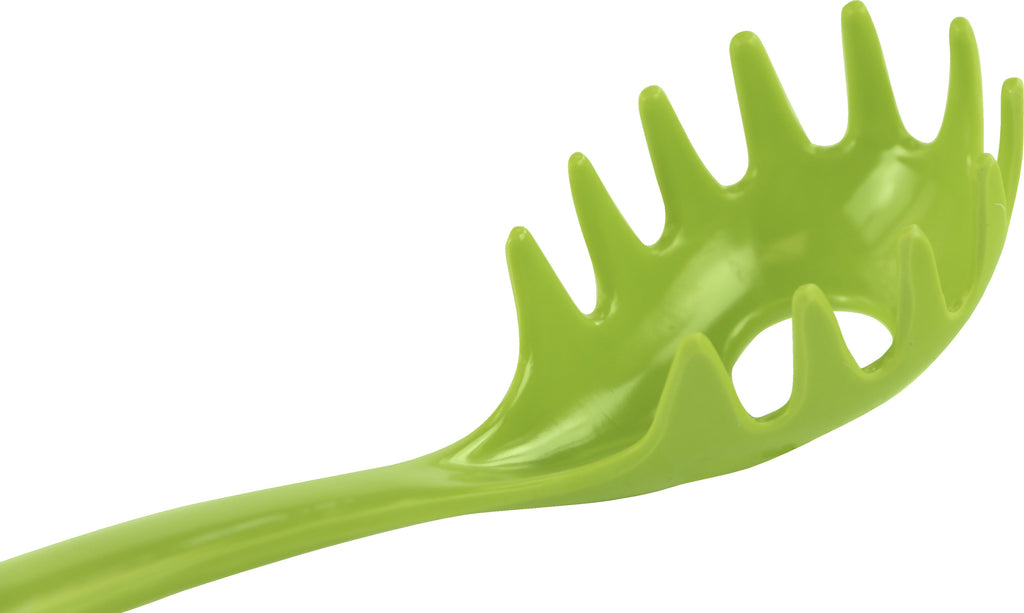 Melamine Spaghetti Fork, Lime