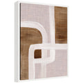Sylvie Rhythmic Lines ll Framed Canvas by Nikita Jariwala