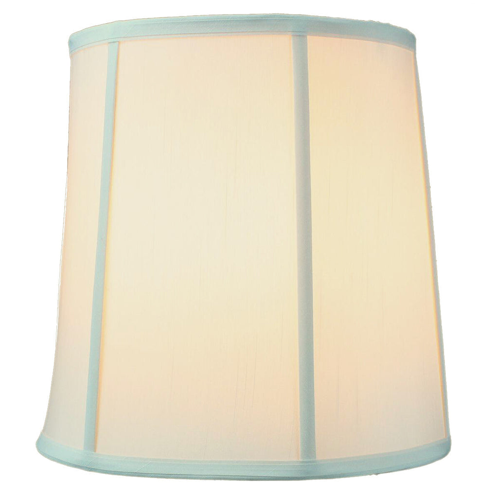 Home Concept Eggshell Shantung Drum Lamp Shade - 12"W x 12" Slant Height