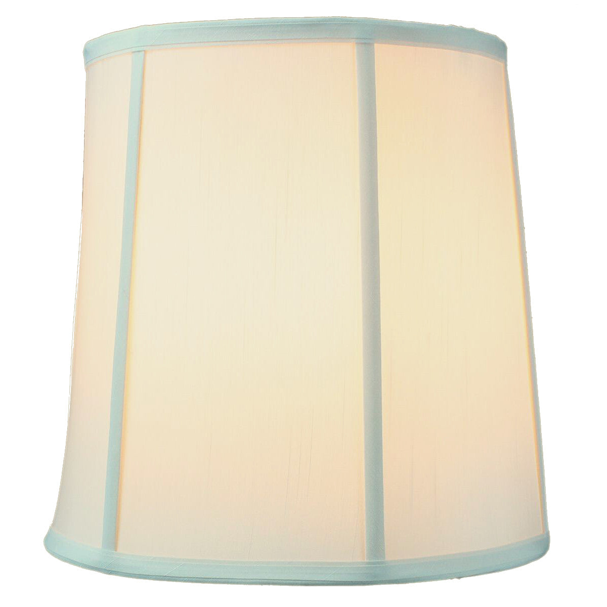 Home Concept Eggshell Shantung Drum Lamp Shade - 12"W x 12" Slant Height