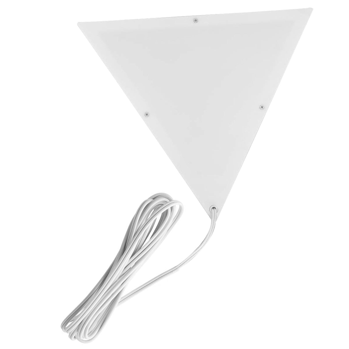 Home Concept Beacon Triangle Corner Light Plug-In Cord White - 16"W