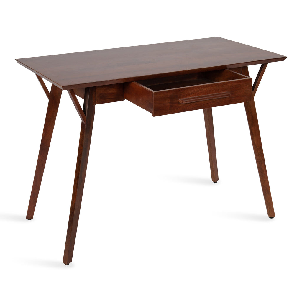 McCutcheon Solid Mango Wood Desk with Drawer